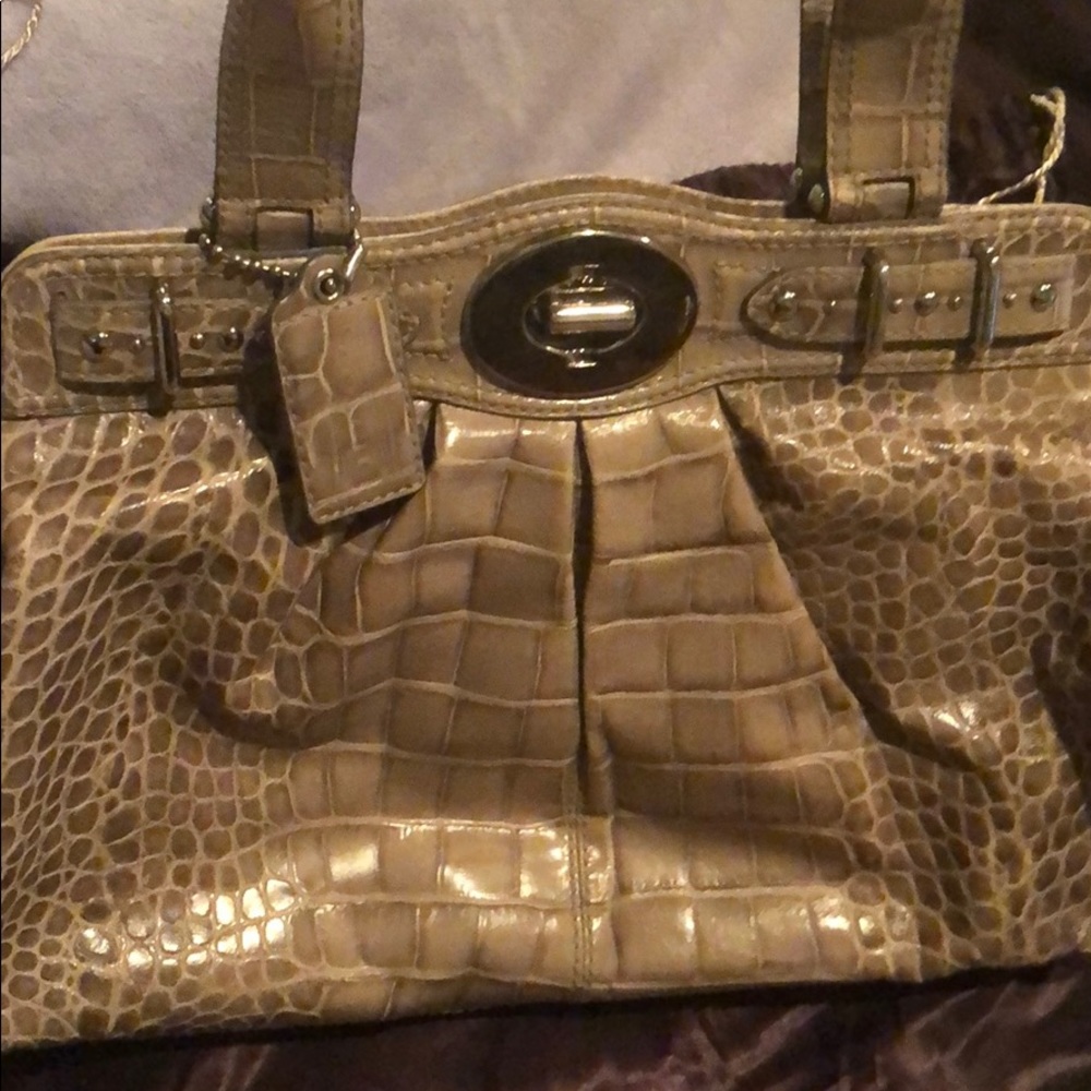 Coach Crocodile Exotic Collection Bag